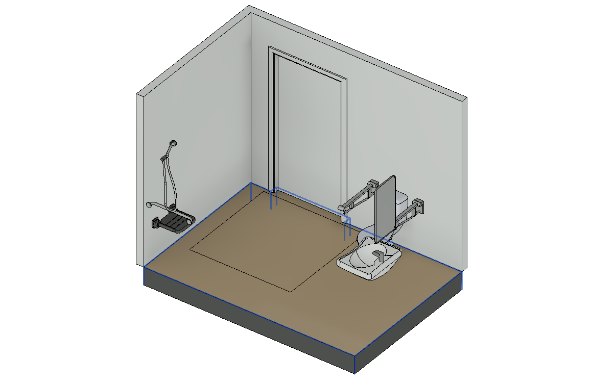 Ældrehus - Badeværelse